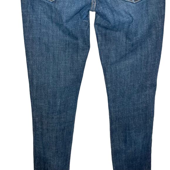 J.Crew Womens Matchstick Slim Straight Med Wash Jeans Distressed Denim Size 27R - Picture 10 of 16